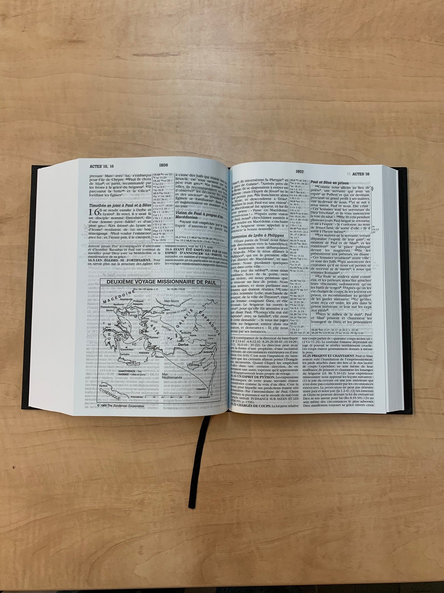 Bible Esprit et Vie Edition Black Out PU Noir - Boutique iNSPIRATION